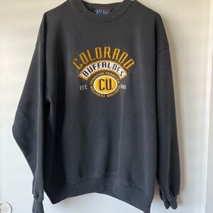 (SOLD)Colorado Buffaloes Black Sweater